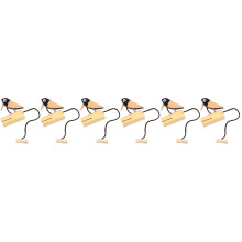 6Pièces Instrument Bois Beige Porte Jouet Educatif Enfant