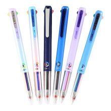 3 Color-in-1 Gel Pen 0.5MM Retractable Colored Gel Pen for Daily Journaling
