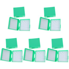 10Pièces Range-Lames Microscope Vert En ABS Durable Pour Stockage
