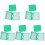 10Pièces Range-Lames Microscope Vert En ABS Durable Pour Stockage 1