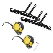 Heavy Duty Universal Wheel Alignment Tool For Car Toe Adjustment & Tire Leveling Black