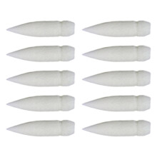 10Pcs Liquid Acrylic Marker Refill Tip Soft Nylon Bristles Brush Tip Replacement