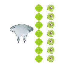 Polymer Golf Shoe Spikes Easyly Twist Golf Cleats Spikes Shoe Replacements Green