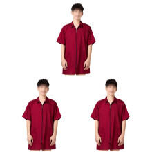 3Pièces T-Shirt Rouge Matériel Premium Simple