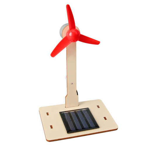 Solar Energy Fan Model Set for Science Study Technological Physics Learning Kits