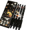 4 Divisions Fluorescent Cream Toner Pencils Halloween Plan Thin Permanent Plastic 1