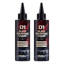 2 Bottles Automotive Glass Restorer with Cerium Oxide for Vehicle Deep Cleaning