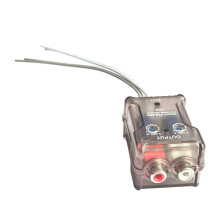 Universal Vehicle Speaker Signal Converter with Output For Bass Amplifiers