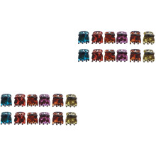 144Pièces Clips Plastique Durable Femme