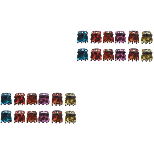 144Pièces Clips Plastique Durable Femme