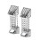 2pcs Console Dock Stand Support Bracket for NS2 Game Console Base Holder Clear 1