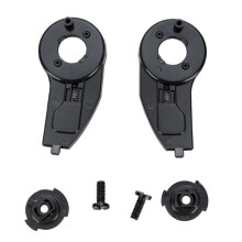 Vibration Resistant Visoring Attachment For Bike Helmets Optimized Weight Distri