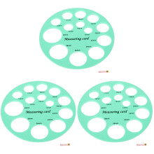 3Pièces Silicone Mamelon Flange À