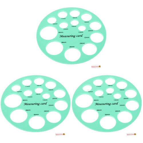 3Pièces Silicone Mamelon Flange À