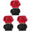 6Pièces Bonnet Bouffant Coloré Confortable Pour Protection 1