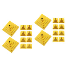 20Pièces Porte-Drapeaux De Plastique Pour Petits Drapeaux