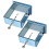 Double Electroscope Set For Electrostatic Experiments Metal And Glass Laboratory Tools 1