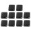 10Pcs D Type Coupler Plate Power Coupler Baffle Plastic Module Plugging Plate 1
