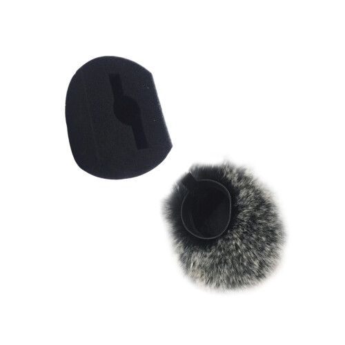 Permanent Spongiform and Soft Pickup Windshield Set Developed for Transportable Voice