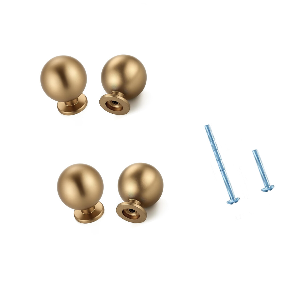 4Pcs Dresser Knob Zinc Alloy Drawer Handle Cupboard Pulls Easy To Install 7755000920973