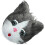 1Cosplay Kattenmasker Donkergrijs Maskerade Accessoires 1