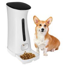 7. 5L Huisdier Voeder APP controle Afstandsbediening Steminteractie Intelligente met Nachtzichtfunctie Puppy Kat Hond Benodigdheden Automatische V