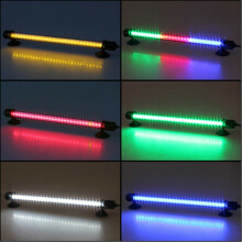 FOCUSPET 30 LED 28cm Luce a Barra per Acquario Impermeabile Subacquea Lampada a Striscia 220V Regno Unito