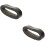 2Roules Bandes Cuir Noir Pour Artisanat Accessoires 1