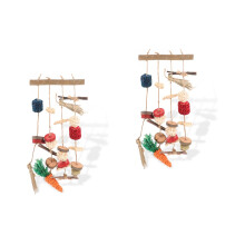 2Pièces Mordeurs Hamster Multicolores Pour Rongeurs
