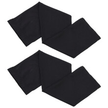 1Paar Zwarte Ijszijde Arm Sleeve Voor Outdoor Sporten Zonwerend