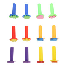 12 Stuks Kinderen Diy Stempels Tekenhulpmiddelen Cartoon Zegel
