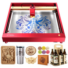 xTool D1 Pro 10 W Lasergravierer 60 W DIY CNC Laserschneider und Graviermaschine Diodenlasergravur für Metall Holz