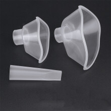 Nebulizer vervangmaskers voor kinderen en volwassenen atomizer maskers voor ultrasone nebulizer spuit.