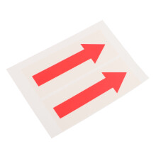 2St Pijl Waarschuwing Stickers PP Voor Sportzaal, School En
