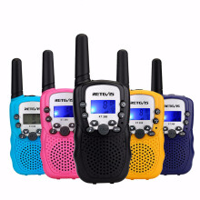 2 Pezzi Retevis RT388 Radio Walkie Talkie 22 Canali GMRS 462-467MHz Mini portable Due Vie Radio Trasmettitore per Bambini con Torcia Integrata
