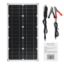 100W 18V Pannello Solare ad Alta Efficienza Caricatore Solare Monocristallino USB DC per Auto RV Barca charger Impermeabile