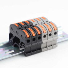 1 stuk SPL-1 PCT-211 Rail Type Snelle Connector Druktype Connector In plaats van UK2. 5B 32A Aansluitblok 0. 08-4mm