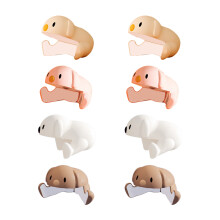 24Pièces Protection Coins Tables Silicone