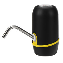 Pompa electric Automatica per Acqua Ricaricabile USB Dispenser portable con Interruttore a Pulsante per Bottiglie d'Acqua da 2/3/4/5 Galloni