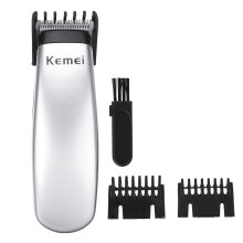 KM-666 Elektrische Haartrimmer Accu Aangedreven Haar Knipmachine Met 3 Limiet Kam