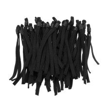 50 Pezzi Cinghia Elastico Fibbia Cordino Regolabile 5mm Corde Elastiche per Cucire Maschere Fai da Te