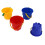 4 Stuks Kinderen Zandbak Plastic Eimer Educatief 1