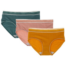 9St Dames Mid Taille Slipje Comfortabel Katoen Volledige Bedekking