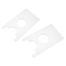 2St Universele Doorzichtige Sofa Wall Spacer En Speelgoed Blokkering