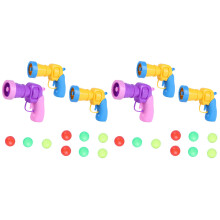6Pièces Jouets De Ping-Pong Éducatifs Colorés Pour Enfants Sécurisés
