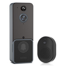 Campanello Video Wireless T6 Telecamera Smart per Porta Campanello 2.4G WiFi Audio Bidirezionale Rilevamento Movimento PIR Visione Notturna Contr
