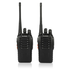 2Pz/set Baofeng BF-888S Walkie Talkie Stazione Radio portable BF888s 5W 16CH UHF 400-470MHz BF 888S walkie-talkie radio bidirezionale