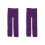 2Pièces Collants Violet Hiver Pour Texture Délicate 1