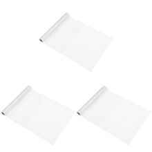 3St Pvc+pet Raamdecoratie Transparante Privacyfolie Voor Binnenruimtes