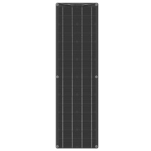 LEORY charger Solare da 50W Pannello Solare Cellula Flessibile Monocristallina per Auto Yacht Campeggio all'Aperto
